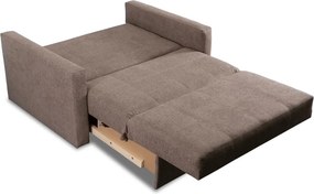 Kétszemélyes ágyazható kanapé bézs színben MILAN 2