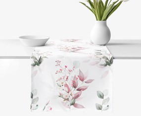 Goldea pamut asztali futó deluxe - zsenge rózsák 20x120 cm