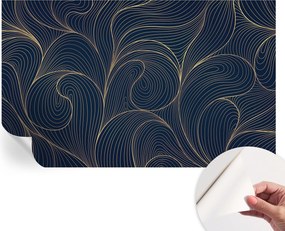 Dekoratív öntapadós fotótapéta Hálószobába Hullámos motívum 416x254 cm