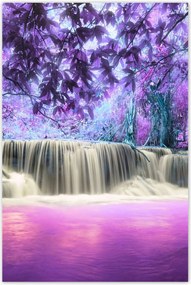 Poszterek 40x60 Lila vĂzesĂ©s