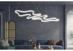 Függőlámpa, Duple Artisan - Fehér Body, Fehér Light