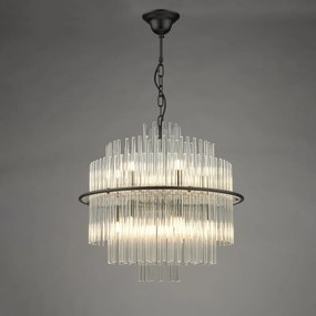 Dar Lighting glamour modern függeszték lukas fekete darluk1722