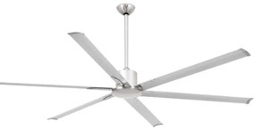 FARO 33465A - Mennyezeti ventilátor ANDROS XL matt króm á. 213 cm + távirányítás
