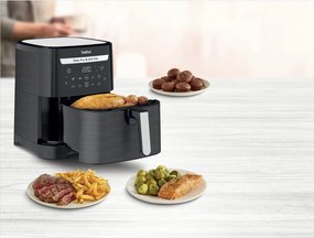 Fekete forrólevegős fritőz Easy Fry &amp; Grill XXL EY801815 – Tefal