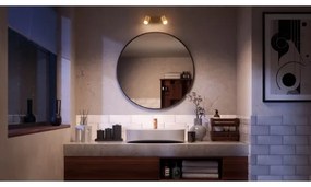 Philips - Fürdőszobai spotlámpa IDRIS 2xGU10/5W/230V IP44 fekete/arany