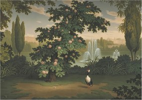 Fotótapéta Fali ragasztó szett Természetes kert 208x146 Ragasztó