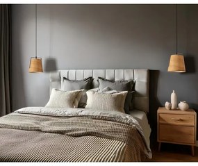 Csillár zsinóron MILBURY 1xE27/40W/230V barna