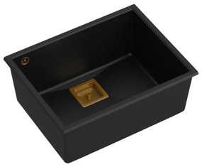 gránit mosogató DAVID 50 Black