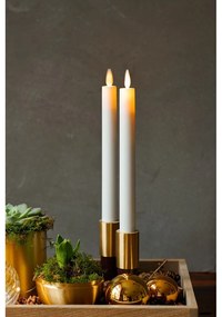 Elemmel működő LED gyertya szett 2 db-os (magasság 25 cm) Sara Crown – Sirius
