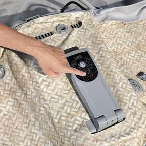 Lay-Z-Spa Róma Airjet EnergySense masszázsmedence 201 x 201 x 71 cm 2025