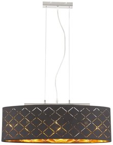 Globo 15229H2 - Csillár zsinóron CLARKE 3xE27/60W/230V