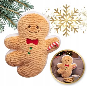 Ecarla Mézeskalács alakú párna gyönyörű 45 cm PDS17