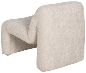 Bézs buklé fotel – Ixia