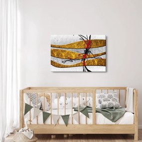 Absztrakt kép (90x60 cm)