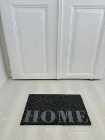 &#039;Home&#039; antracit szennyfogó szőnyeg 40x70 cm