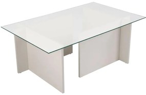 Dohányzóasztal Vetrino - Wooden Fehér