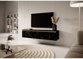 Tv szekrény/asztal Sensen  (fekete márvány). 1098805