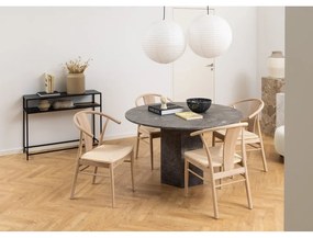 Newcastle fekete konzolasztal, 100 x 35 cm - Actona