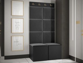 Előszoba Tewarota Slim IV (fekete) . 1104837