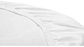 Babakocsihoz való lepedő Jersey New Baby fehér 35x75cm