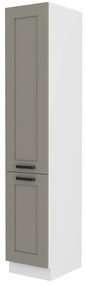 Élelmiszer szekrény Lucid 40 DK 210 2F (claygrey + fehér). 1045467