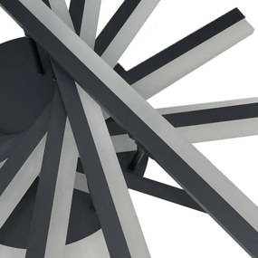 LED Dimmelhető felületre szerelhető csillár LED/120W/230V 3000-6500K + távirányítás