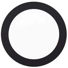 Solight WD170-B - LED Mennyezeti lámpa LED/12W/230V 3000/4000/6000K fekete kerek