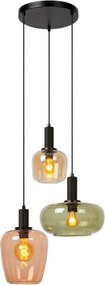 Lucide ILONA 45408/13/99 Függőlámpa 3x40w/e27 ip20