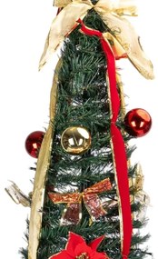 Aigostar - LED kültéri karácsonyfa 150xLED/230V 1,8m IP44 fekete hideg fehér