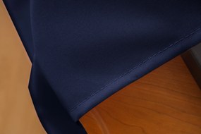 Sötétkék OXFORD függöny 140x250 cm Felfüggesztés: Hullámos sínszalag