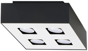Sollux Lighting Mono mennyezeti lámpa 4x40 W fehér-fekete SL.0073