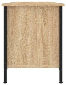 sonoma tölgyszínű szerelt fa TV-szekrény 102x35x45 cm