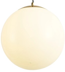 Skandináv függőlámpa opál üvegből 40 cm - Ball 40