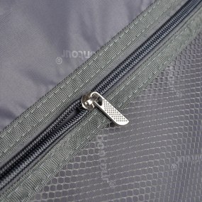 BONTOUR “WAVE” közepes Duplakerekes Gurulós bőrönd, Fekete, M méretű