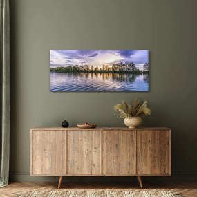 Tó képe (120x50 cm)