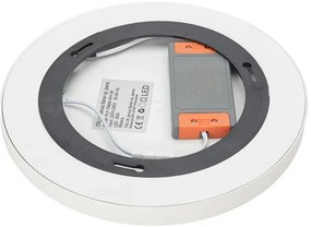 ITALUX PLF-75689-WH-3K RIBERIO Kerek Mennyezeti Lámpa Fehér LED IP20