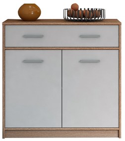 Komód Terrell (szonoma tölgy + fehér). 1053285