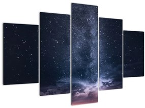 Egy csillagos ég képe (150x105 cm)