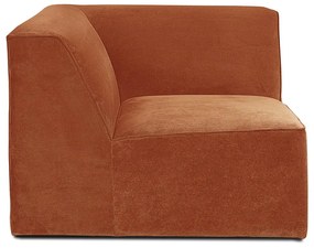 Sting narancssárga kordbársony kanapé modul - Scandic