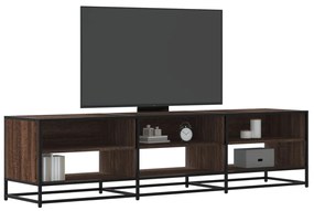 barna tölgy színű szerelt fa TV-szekrény 180 x 40 x 46 cm
