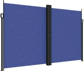 vidaXL kék behúzható oldalsó napellenző 200 x 600 cm