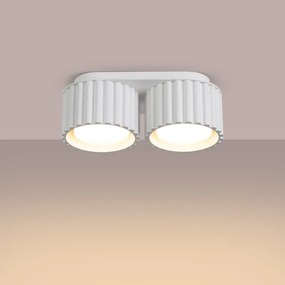 Sollux  SL.1783 - AURA spotlámpa 2xGX53/10W/230V fehér