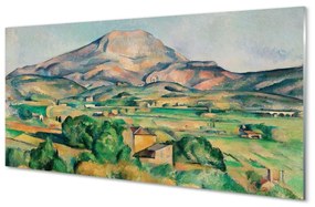 Üvegképek Art rét annak érdekében, hogy a felső 120x60cm 4 fogas