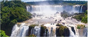 Iguassu vízesés képe (120x50 cm)