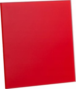 Szellőzőrács 15x15 Dekoratív Üveg Piros Fényes Univerzális