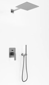 Grafit falsík alatti zuhanyszett Kohlman Experience Gray QW210EGQ30