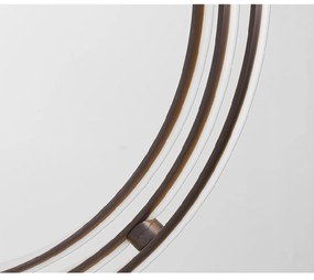 Nova Luce 1 ágú függeszték, fekete, 3000K melegfehér, beépített LED, 1x63W, 3043 lm, 9365013