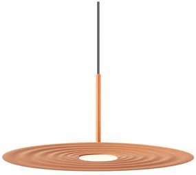 Redo 01-3045 - LAKE LED függeszték kábellel, 13W, 230V, CRI 90, átmérő 50 cm, narancssárga