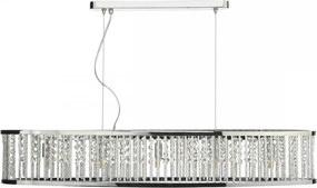 DAR LIGHTING NAN6268 NANTES Kristály Függesztett Lámpa Csiszolt Króm G9 IP20