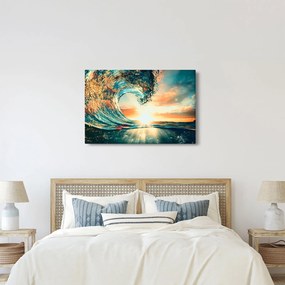 Kép - Hullám (90x60 cm)